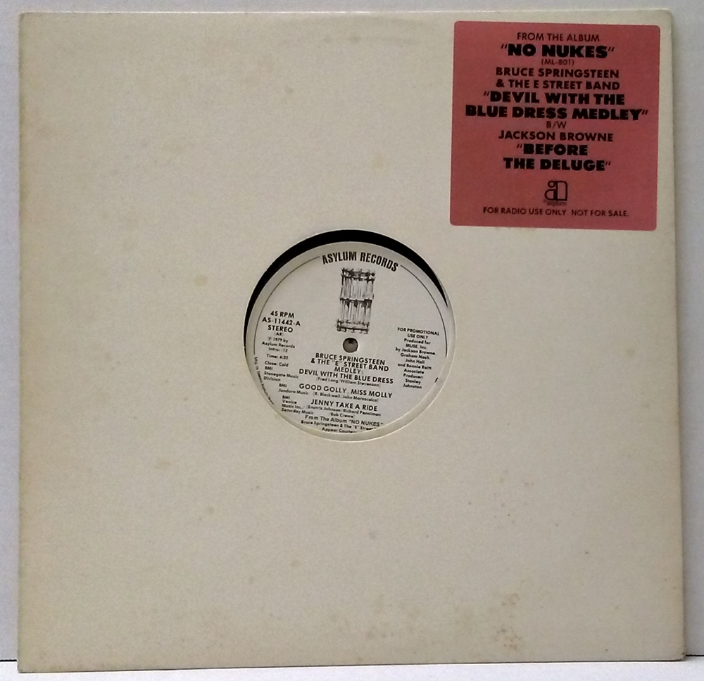 devil with a blue dress on bruce springsteen Vinyl Hunting & Collecting: a Bruce Springsteen record collector's log from the Far East: Collecting log: Devil With The Blue Dress Medley (live) from NO NUKES 1979 (a.k.a. the MUSE concert), a