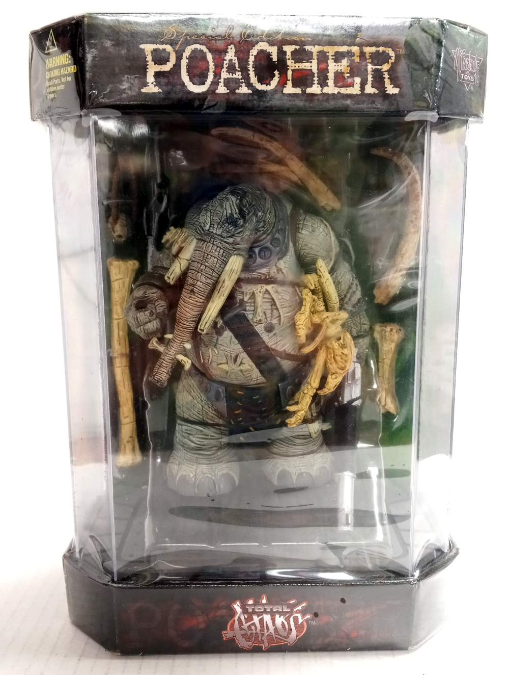 POACHER TOTAL CHAOS SPAWN ACTION FIGURE MCFARLANE TOYS SEALED 1996