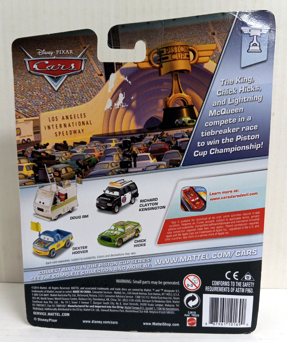 Amazon.com: Disney Car Toys Oversized Larry Camper Diecast