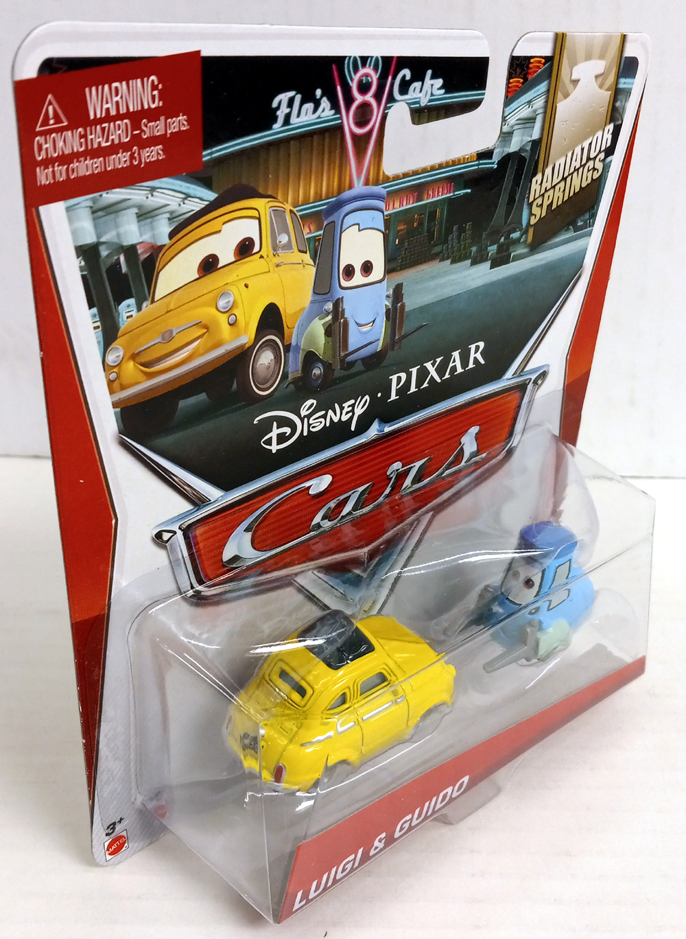 MATTEL DISNEY PIXAR CARS RADIATOR SPRINGS LUIGI & GUIDO NIB | eBay