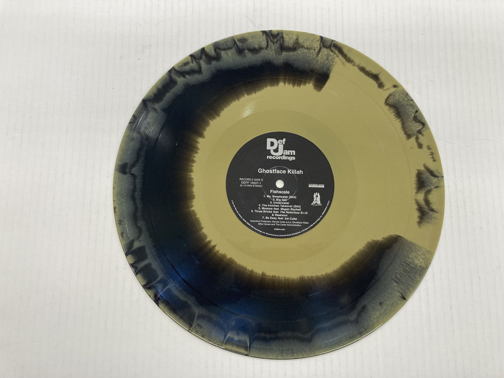 GHOSTFACE KILLAH 2xLP FISH SCALE BLK/GLD 2020 RI 2006 VINYL 7.0