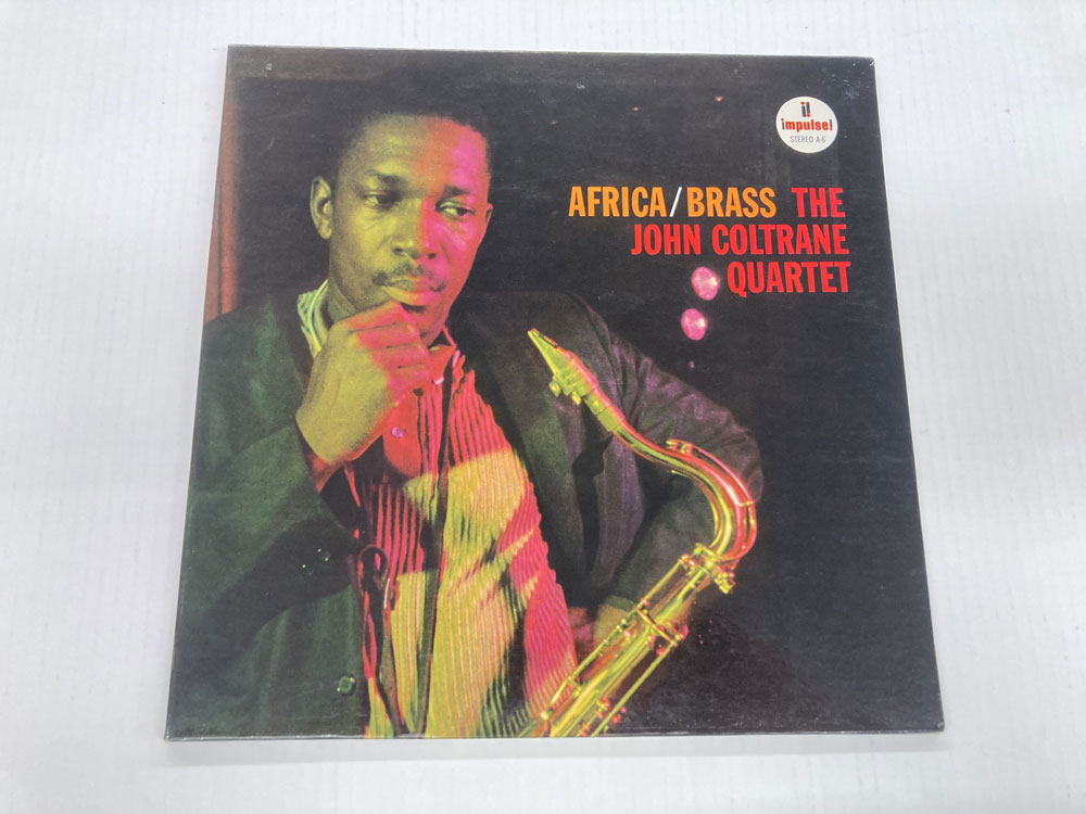 JOHN COLTRANE QUARTET AFRICA BRASS 1961 1st PRESS VINYL 7.0